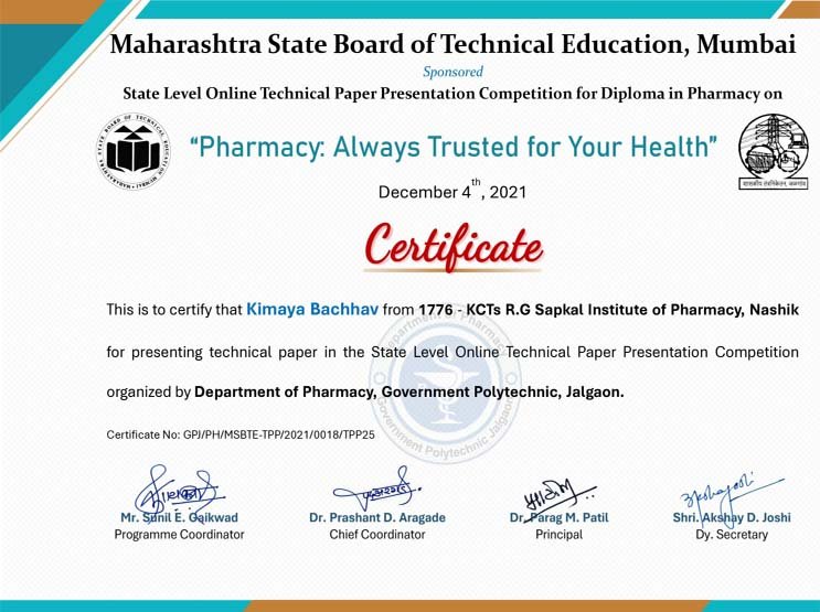State Level Online Technical Paper Presentation Competition