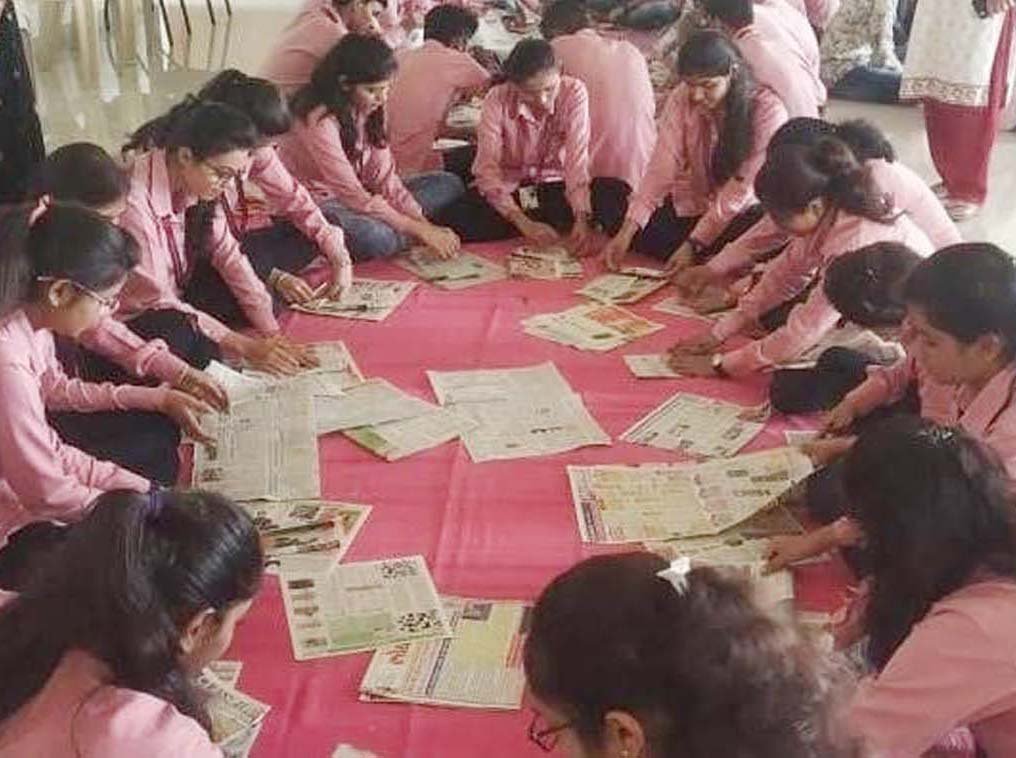 Workshop on Paper Bag Making