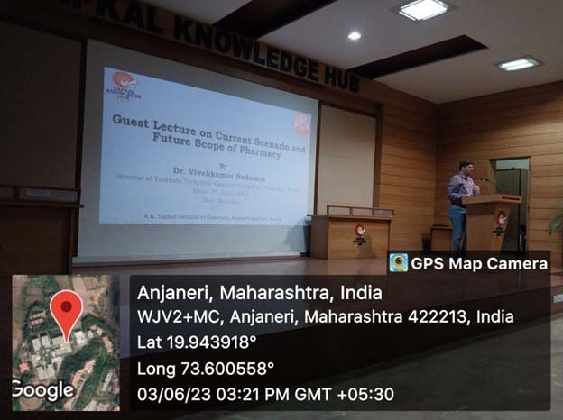 Guest Lecture on Current Scenerio & Future Scope